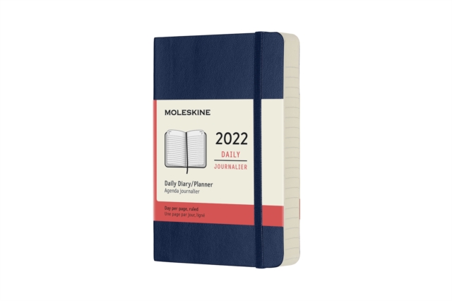 Moleskine 2022 12-Month Daily Pocket Softcover Notebook