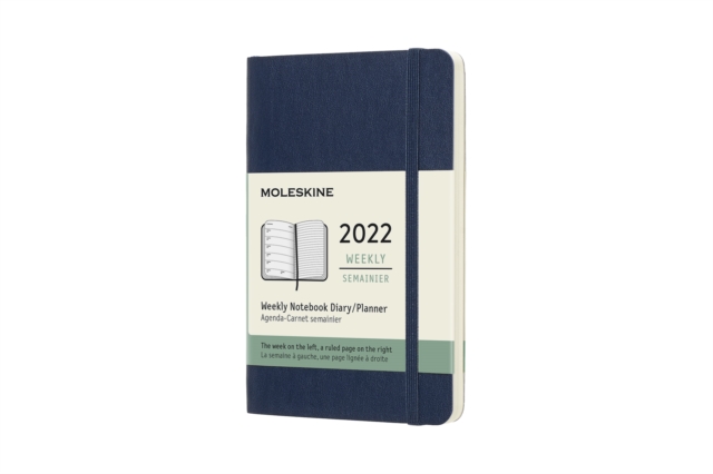 Moleskine 2022 12-Month Weekly Pocket Softcover Notebook