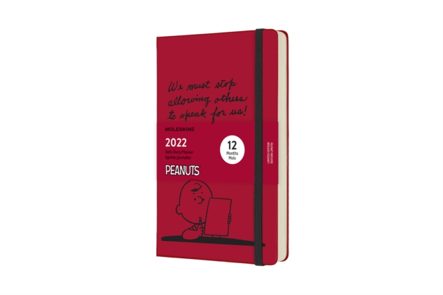 Moleskine Ltd. Ed. Peanuts 2022 12-Month Daily Large Hardcover Notebook