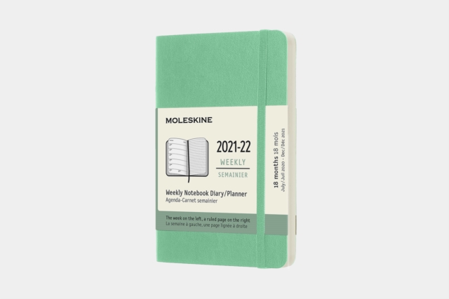 Moleskine 2022 18-Month Weekly Pocket Softcover Notebook