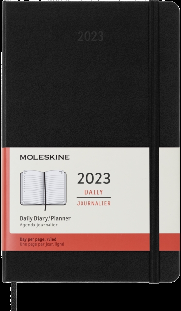 MOLESKINE 2023 12MONTH DAILY LARGE HARDC