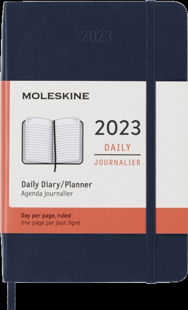 MOLESKINE 2023 12MONTH DAILY POCKET SOFT