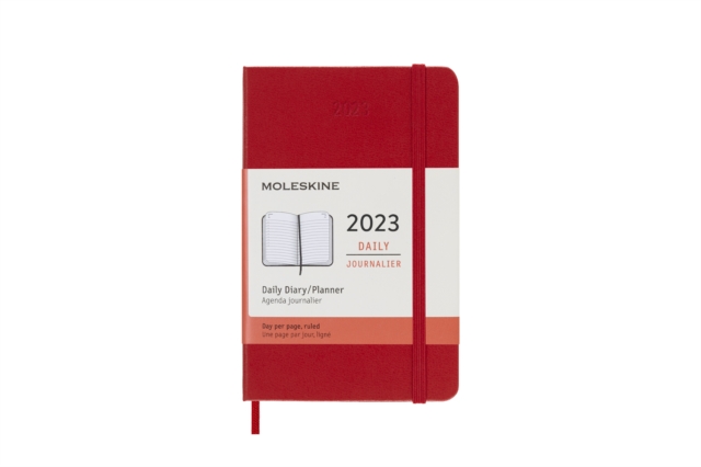 MOLESKINE 2023 12MONTH DAILY POCKET HARD