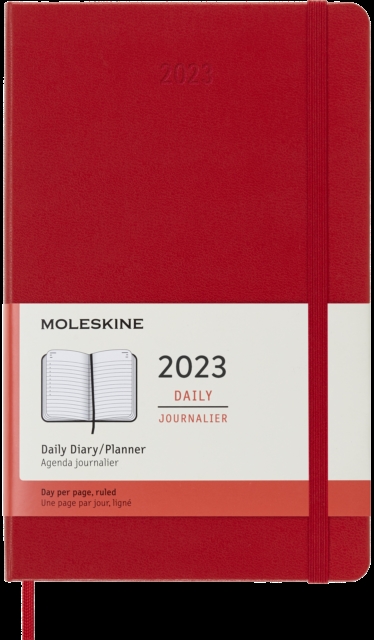 MOLESKINE 2023 12MONTH DAILY LARGE HARDC