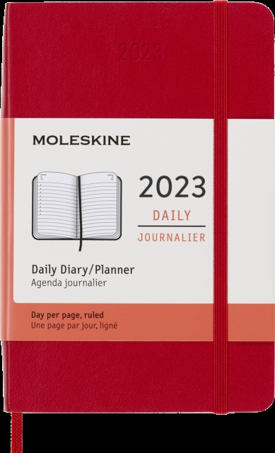 MOLESKINE 2023 12MONTH DAILY POCKET SOFT