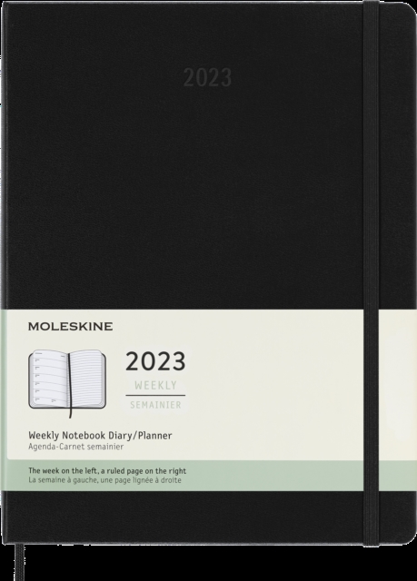 MOLESKINE 2023 12MONTH WEEKLY EXTRA LARG