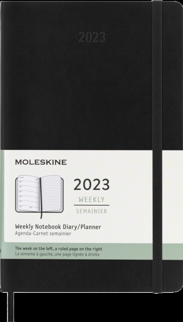 MOLESKINE 2023 12MONTH WEEKLY LARGE SOFT