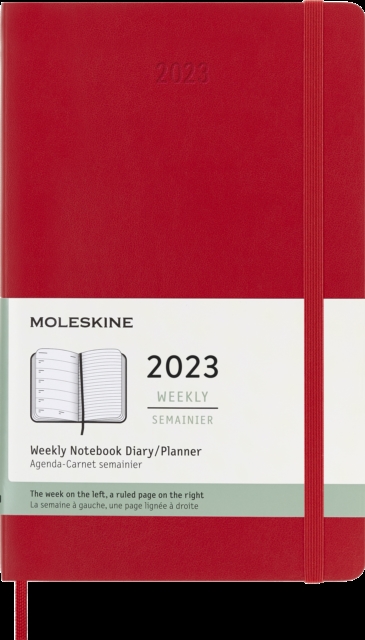 MOLESKINE 2023 12MONTH WEEKLY LARGE SOFT