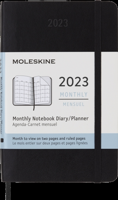 MOLESKINE 2023 12MONTH MONTHLY POCKET SO