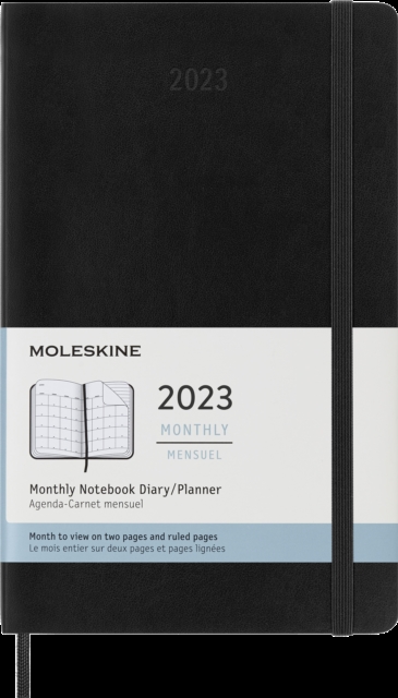 MOLESKINE 2023 12MONTH MONTHLY LARGE SOF