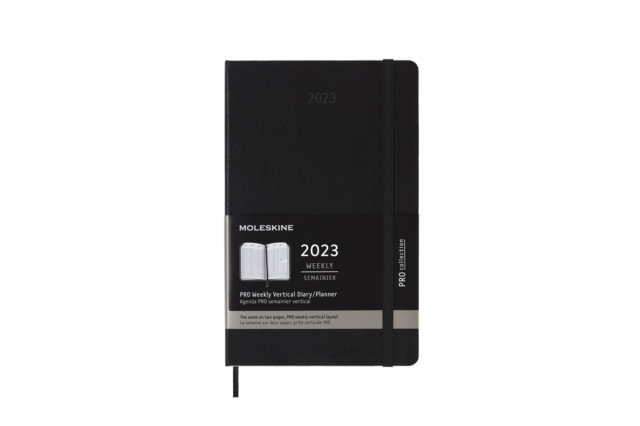 MOLESKINE 2023 PRO 12MONTH WEEKLY VERTIC