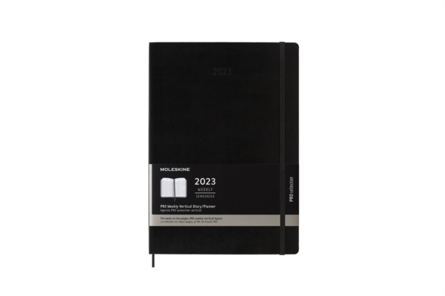 MOLESKINE 2023 PRO 12MONTH WEEKLY VERTIC