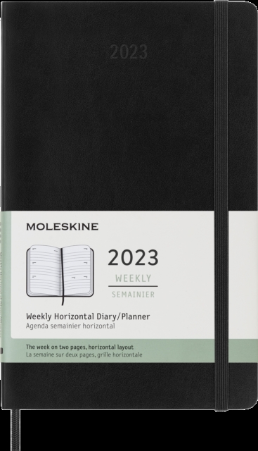 MOLESKINE 2023 12MONTH WEEKLY HORIZONTAL