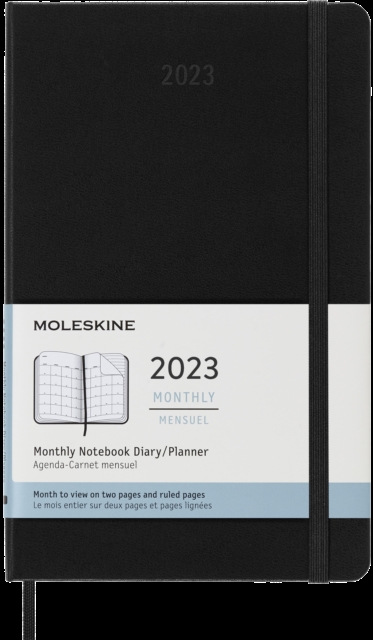 MOLESKINE 2023 12MONTH MONTHLY LARGE HAR