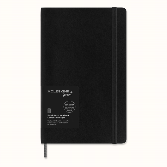 Moleskine Large Ruled Softcover Smart Notebook