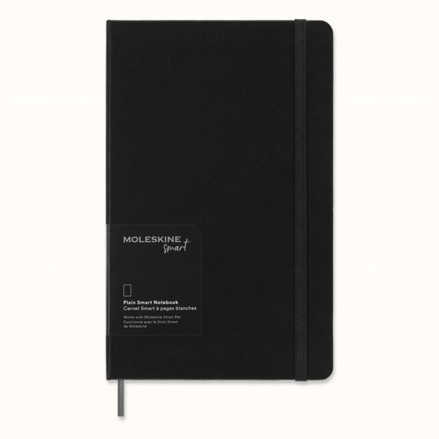 Moleskine Large Plain Hardcover Smart Notebook