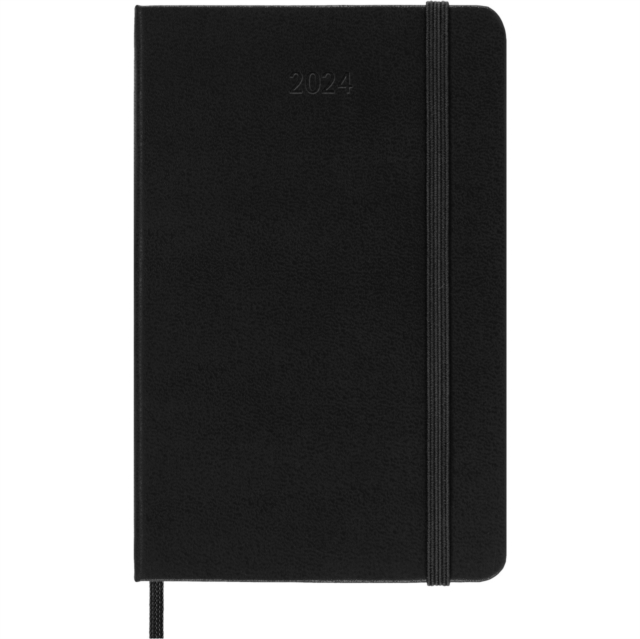 Moleskine 2024 12-Month Daily Pocket Hardcover Notebook