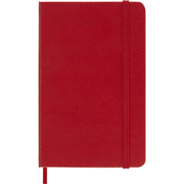 Moleskine 2024 12-Month Daily Pocket Hardcover Notebook