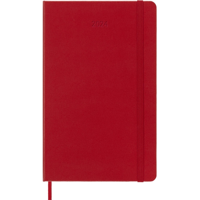 Moleskine 2024 12-Month Weekly Large Hardcover Notebook