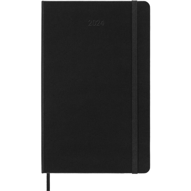 Moleskine 2024 12-Month Weekly Horizontal Large Hardcover Notebook