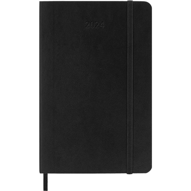 Moleskine 2024 12-Month Weekly Horizontal Pocket Softcover Notebook