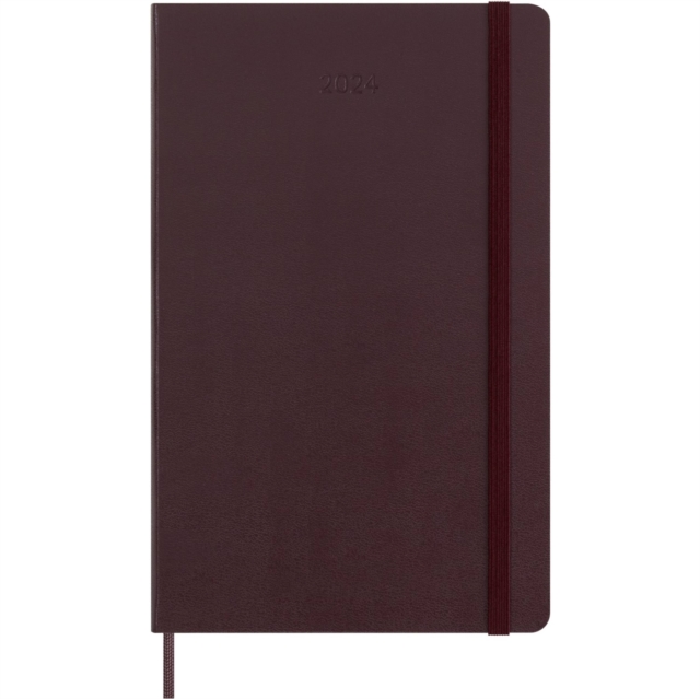 Moleskine 2024 12-Month Weekly Large Hardcover Notebook