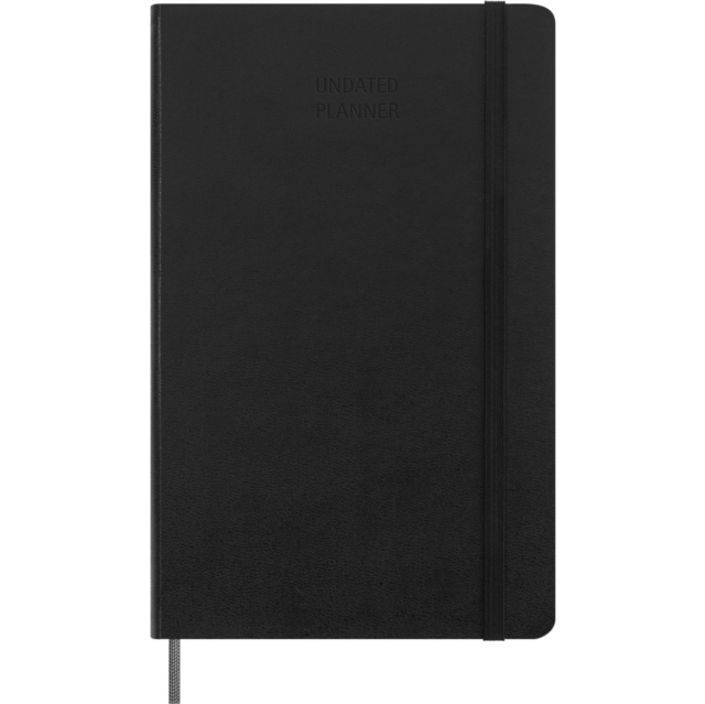 Moleskine Undated Weekly Large Hardcover Notebook