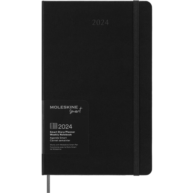 Moleskine 2024 12-Month Weekly Large Smart Planner