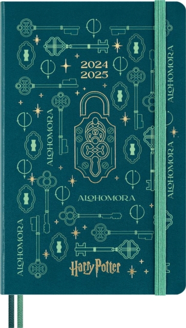 Moleskine Ltd. Ed. Harry Potter 2025 18-Month Weekly Large Hardcover Notebook: Alohomora