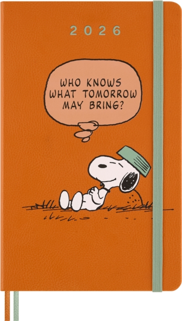 Moleskine Ltd. Ed. Peanuts 2026 12-Month Weekly Large Hardcover Notebook: Snoopy Tomorrow