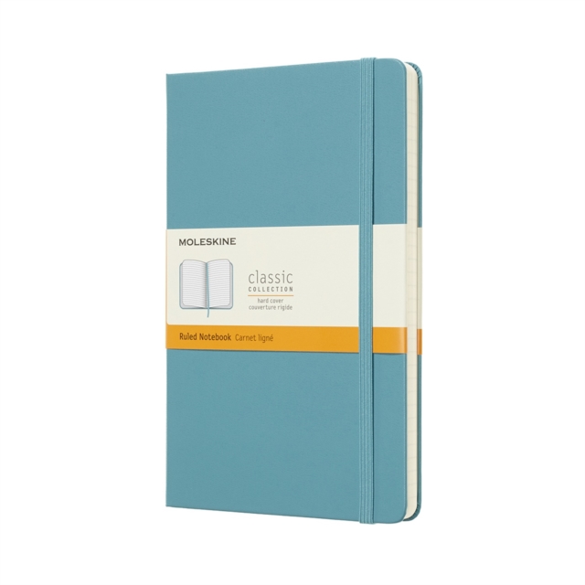 Moleskine Reef Blue Notebook Large Ruled Hard