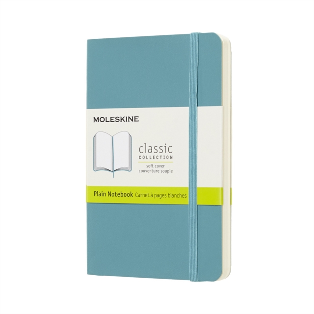 Moleskine Reef Blue Notebook Pocket Plain Soft