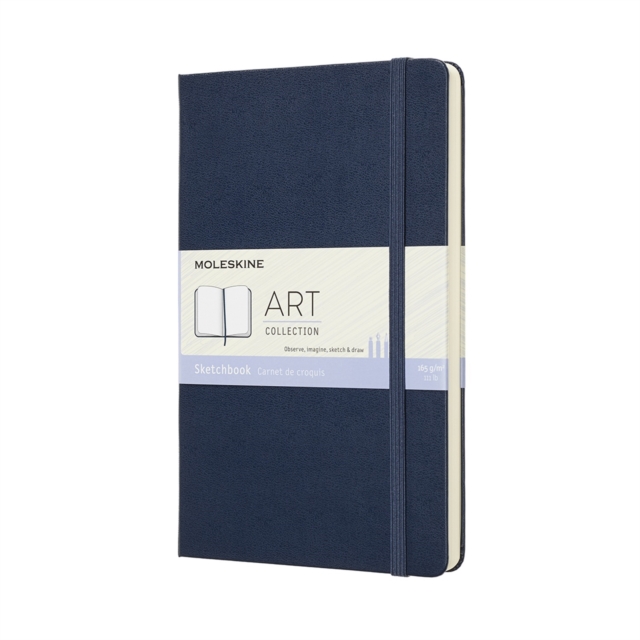 Moleskine Sapphire Blue Sketchbook Large