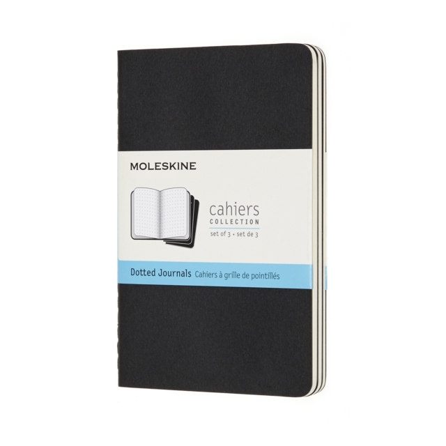 Moleskine Cahier Journals Pocket Dot Black