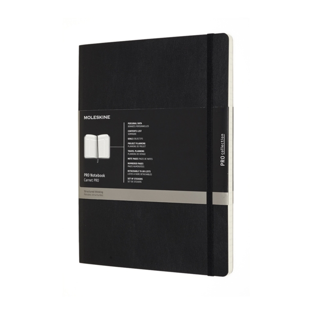 Moleskine Pro Notebook XL Soft Black