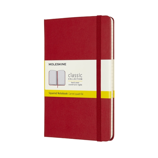 Moleskine Medium Squared Hardcover Notebook