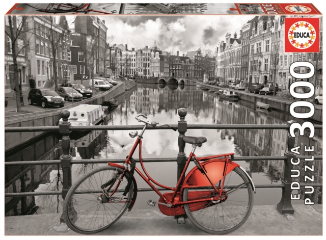 Amsterdam - Black & White 3000pc Puzzle