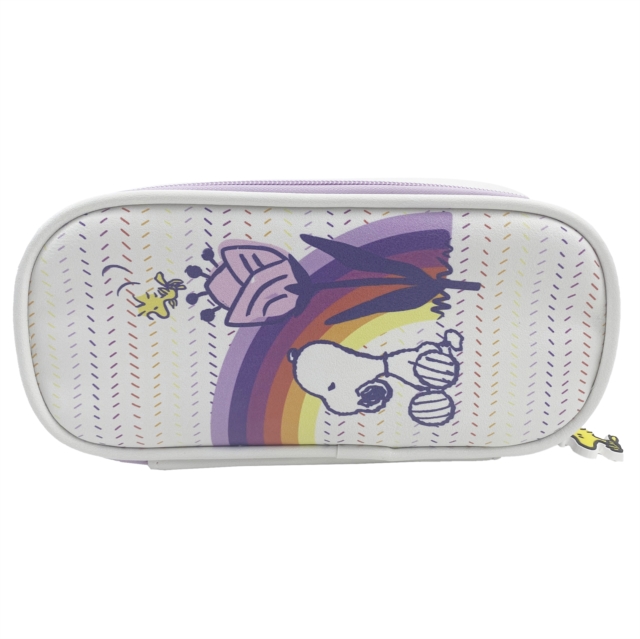 SNOOPY RAINBOW PENCIL CASE