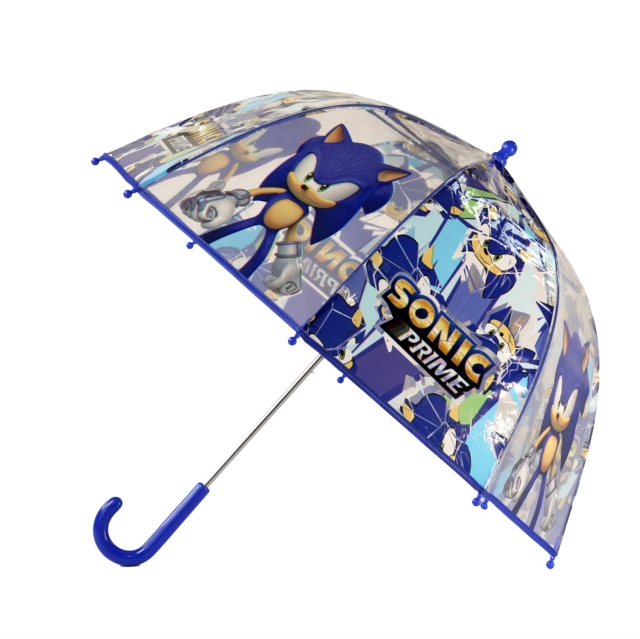 SONIC CHILDREN 48 CM TRANSPARENT BUBBLE MANUAL UMBRELLA