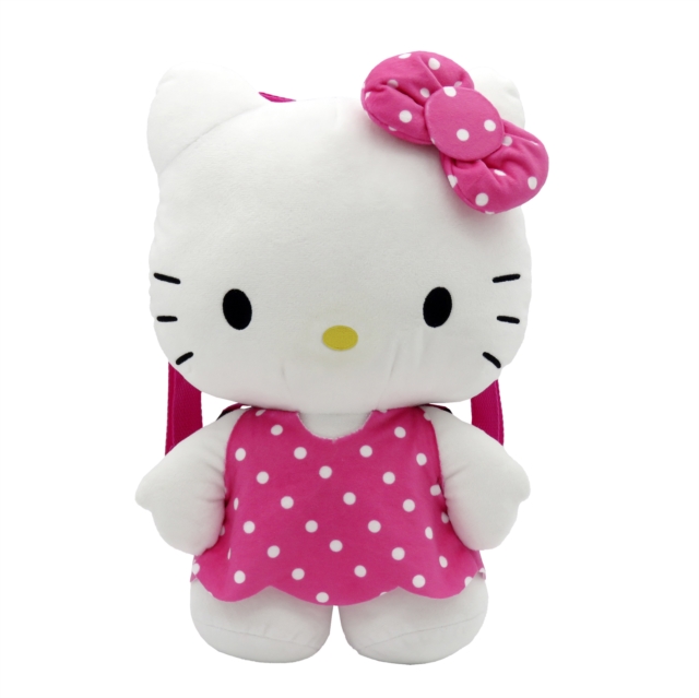 SANRIO PLUSH BACKPACK PINK HELLO KITTY