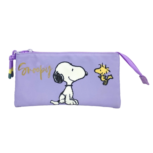 SNOOPY TRIPLE PENCIL CASE - 1950