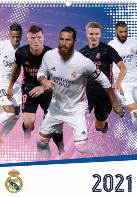 Real Madrid CF A3 Calendar 2021