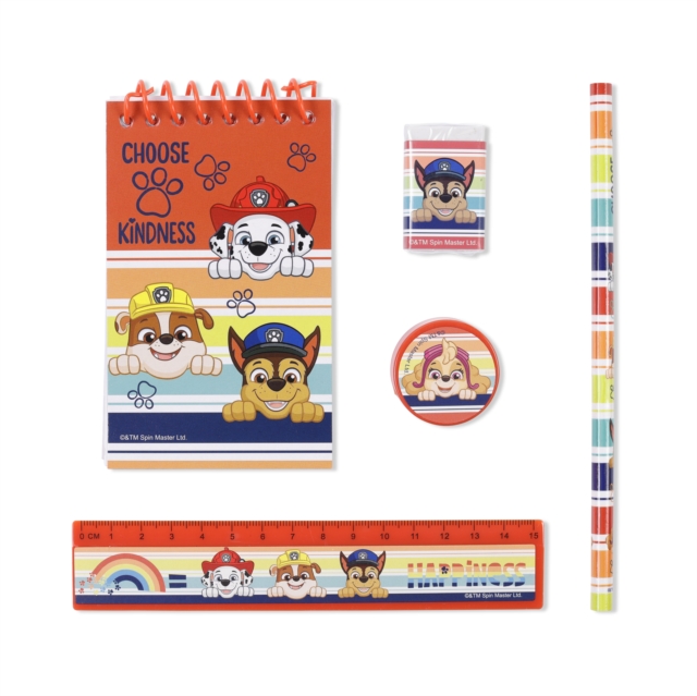 5PCS STATIONERY SET PAW PATROL