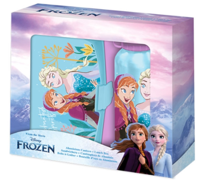 LUNCH BOX + ALUMINIUM CANTEEN 500ML SET FROZEN