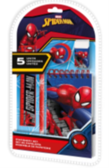 5PCS STATIONERY SET SPIDERMAN