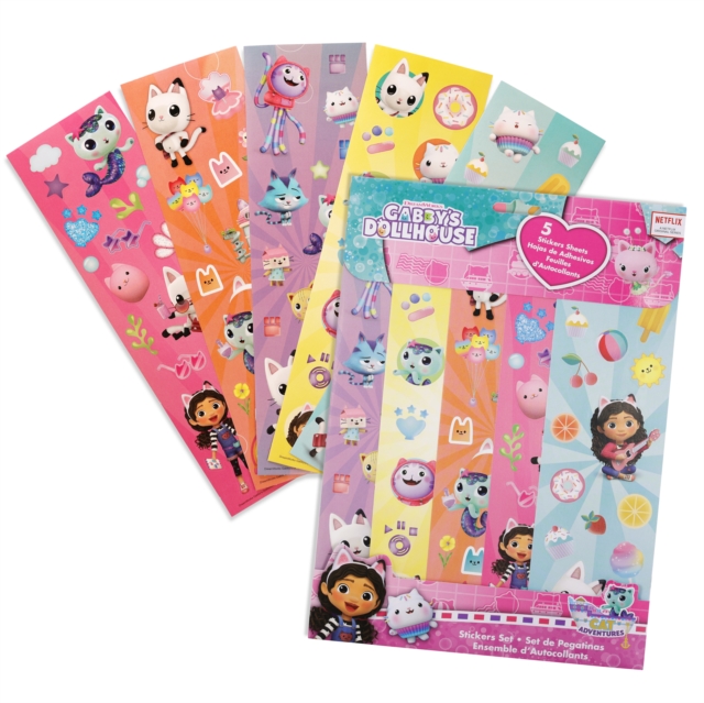 STICKERS  SET GABBYS DOLLHOUSE