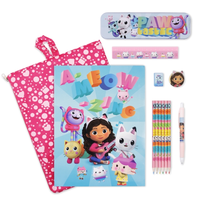GABBYS BUMPER STATIONERY SET IN REUSABLE BAG