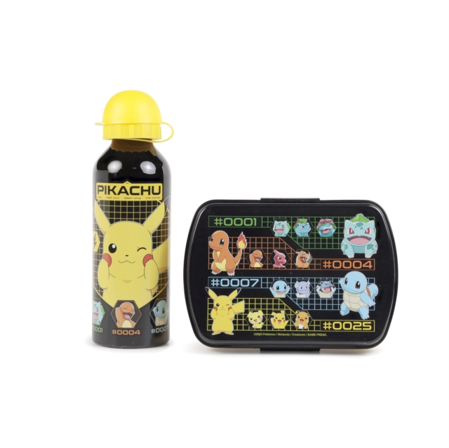 LUNCH BOX + ALUMINIUM CANTEEN 500ML POKEMON