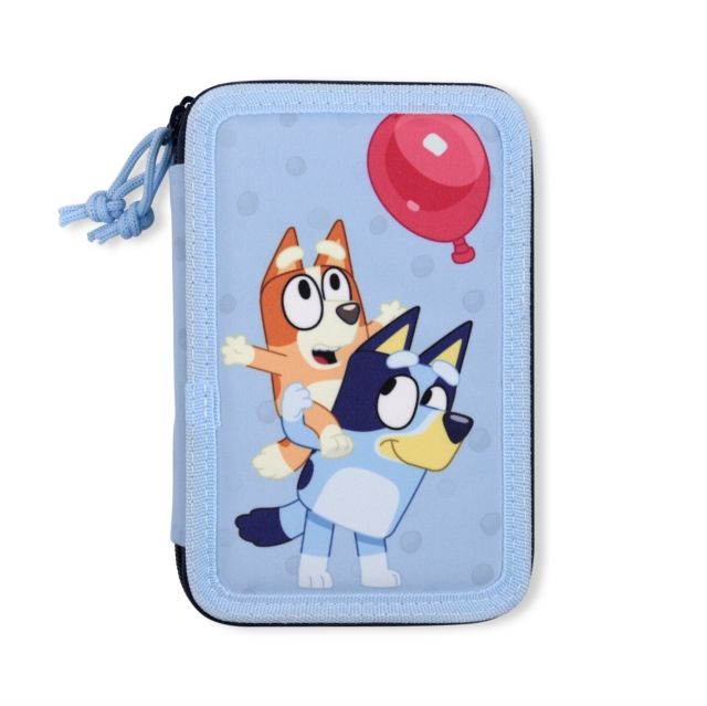 BLUEY FILLED DOUBLE PENCIL CASE