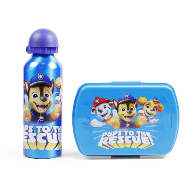 LUNCH BOX + ALUMINIUM CANTEEN 500ML PAW PATROL